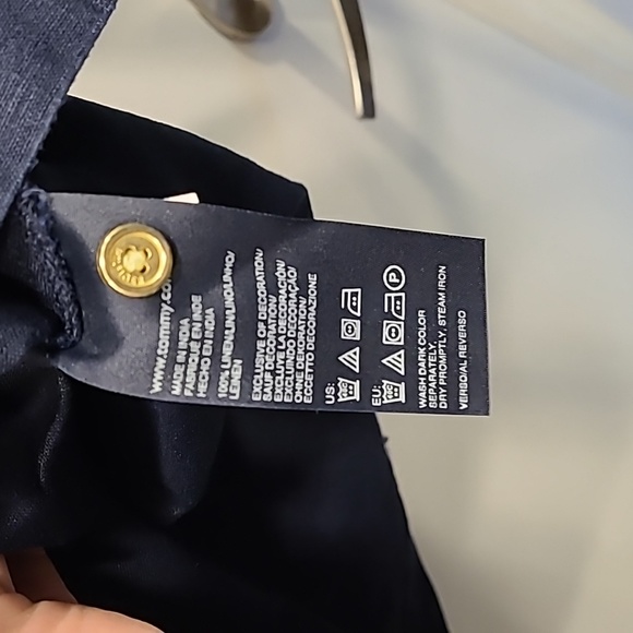 EUC s.S Tommy Hilfiger linen cover up dress - Picture 5 of 5